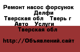 Ремонт насос форсунок Delphi (Делфи) - Тверская обл., Тверь г. Авто » Услуги   . Тверская обл.